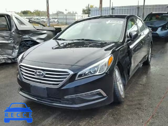 2015 HYUNDAI SONATA SE 5NPE24AF8FH142330 зображення 1