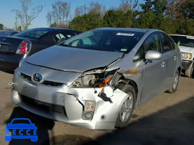 2010 TOYOTA PRIUS JTDKN3DU6A1009757 зображення 1