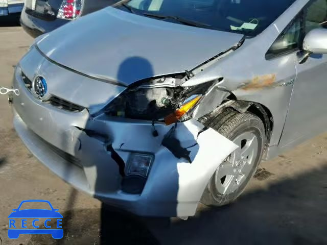 2010 TOYOTA PRIUS JTDKN3DU6A1009757 зображення 8