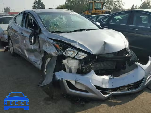 2016 HYUNDAI ELANTRA SE 5NPDH4AE9GH737108 зображення 0