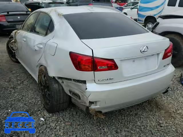 2008 LEXUS IS 250 JTHBK262185065623 image 2