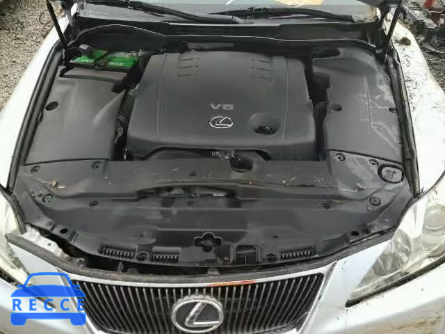 2008 LEXUS IS 250 JTHBK262185065623 зображення 6