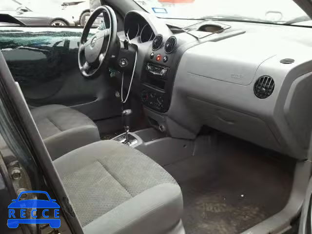 2005 CHEVROLET AVEO/LS KL1TD52685B356621 image 4