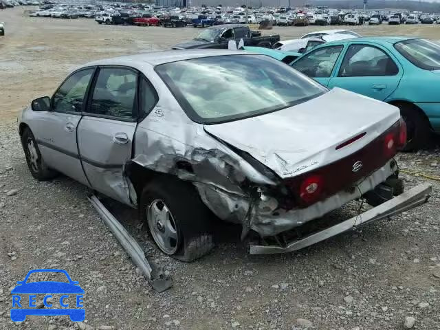 2000 CHEVROLET IMPALA LS 2G1WH55K8Y9347211 image 2