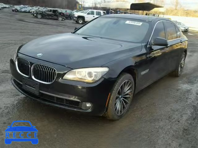 2012 BMW 740LI WBAKB4C51CC576343 зображення 1