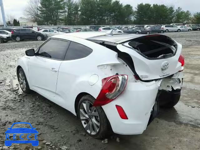 2016 HYUNDAI VELOSTER KMHTC6AD6GU276352 image 2