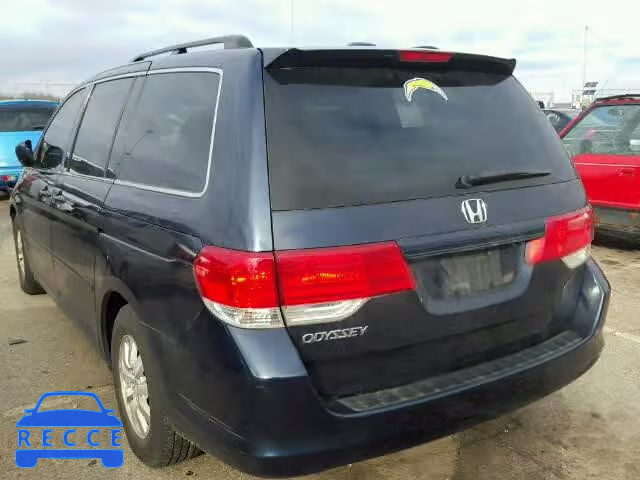 2009 HONDA ODYSSEY EX 5FNRL38769B012850 image 2