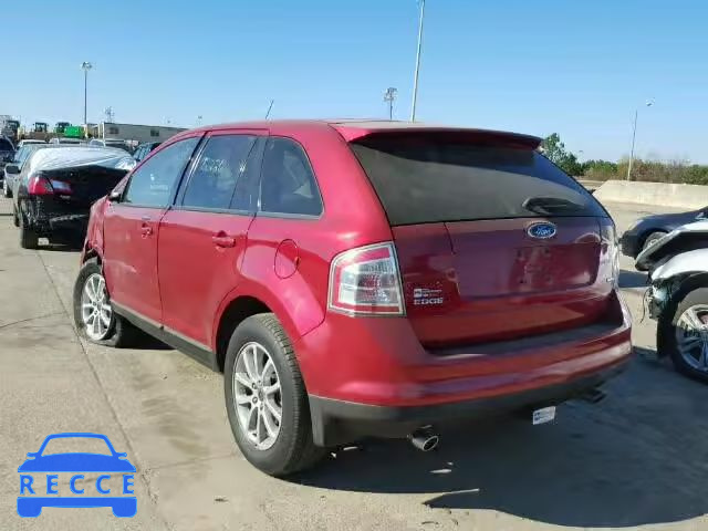 2007 FORD EDGE SEL P 2FMDK39C87BB31417 зображення 2