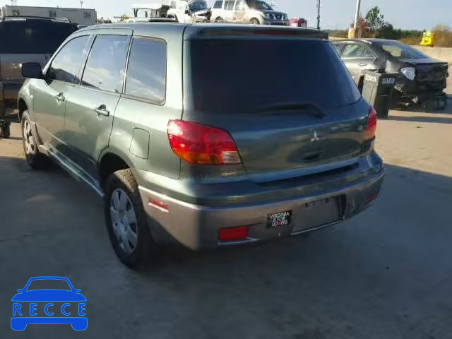 2004 MITSUBISHI OUTLANDER JA4LX31F04U043632 зображення 2