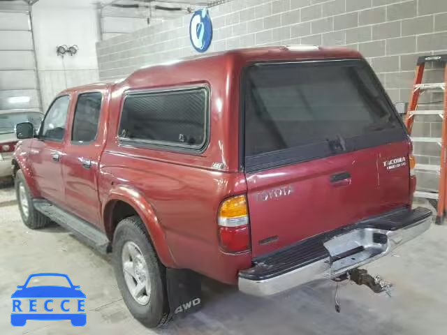 2003 TOYOTA TACOMA DOU 5TEHN72N93Z224636 image 2