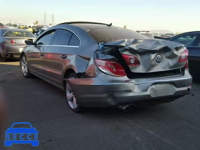 2012 VOLKSWAGEN CC LUXURY WVWHN7AN2CE512941 image 2