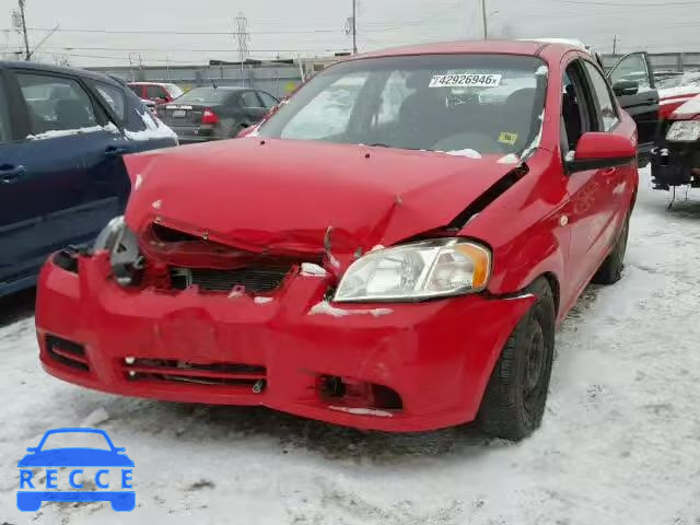 2008 CHEVROLET AVEO/LS KL1TD56608B088520 image 1