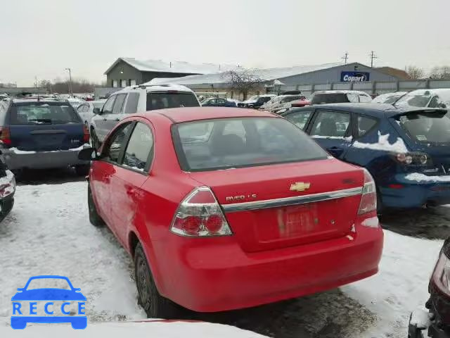 2008 CHEVROLET AVEO/LS KL1TD56608B088520 image 2