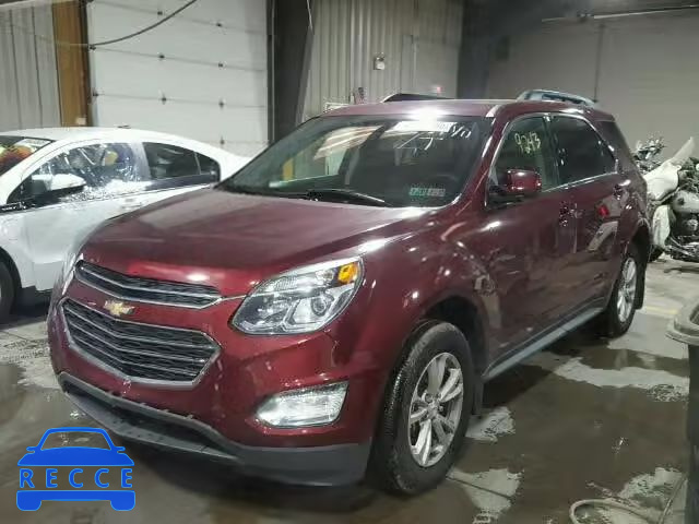 2016 CHEVROLET EQUINOX LT 2GNFLFEK9G6298054 зображення 1