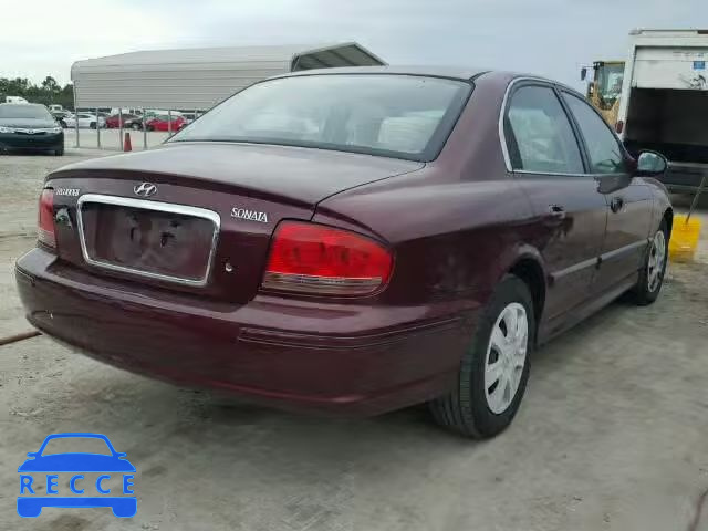 2004 HYUNDAI SONATA GL KMHWF25S64A052517 image 3