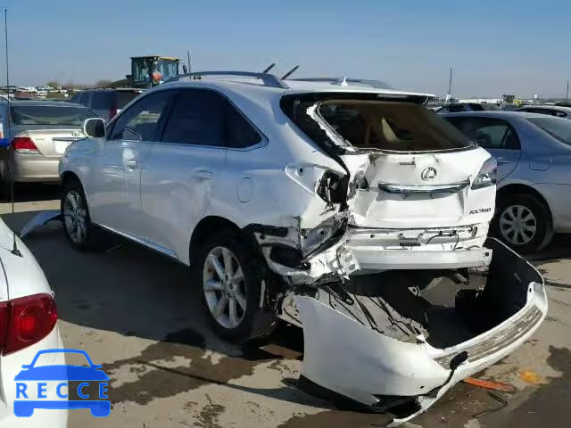 2010 LEXUS RX 350 JTJZK1BA7A2406437 зображення 2