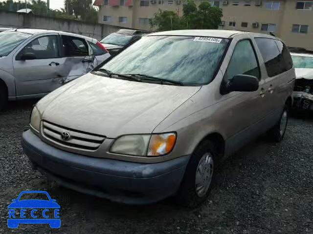 2002 TOYOTA SIENNA CE 4T3ZF19C52U419078 image 1