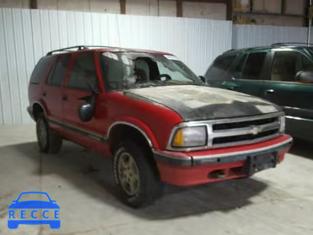 1996 CHEVROLET BLAZER 1GNDT13W9T2100645 image 0