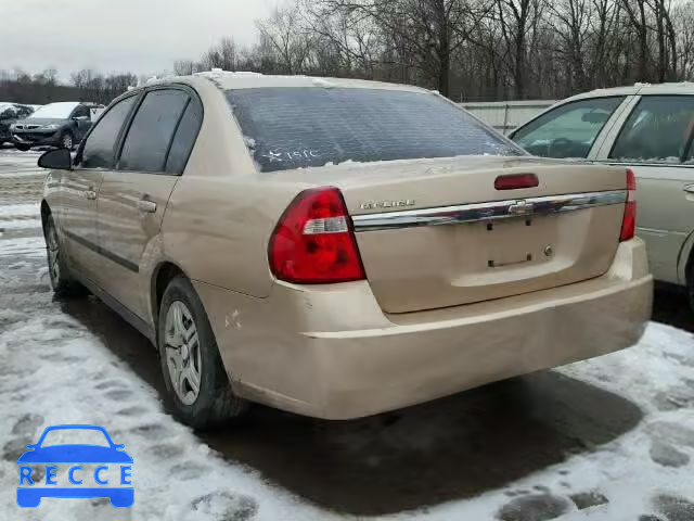 2005 CHEVROLET MALIBU 1G1ZS52F15F291055 image 2