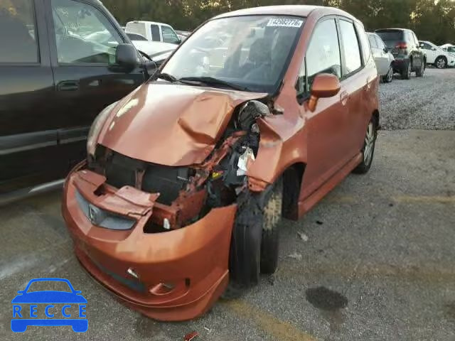 2008 HONDA FIT SPORT JHMGD38698S048348 image 1