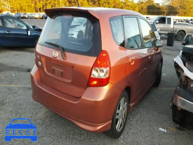 2008 HONDA FIT SPORT JHMGD38698S048348 image 3
