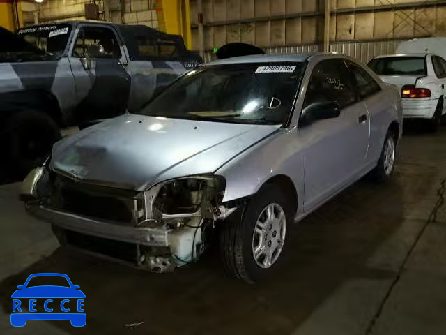 2001 HONDA CIVIC LX 1HGEM22521L067232 image 1