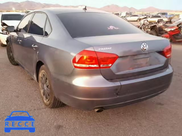 2013 VOLKSWAGEN PASSAT S 1VWAP7A33DC126954 image 2