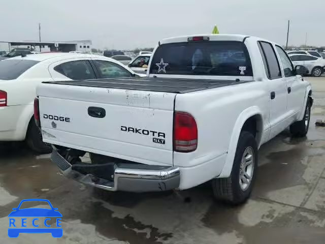 2004 DODGE DAKOTA QUA 1D7HL48K04S609435 image 3