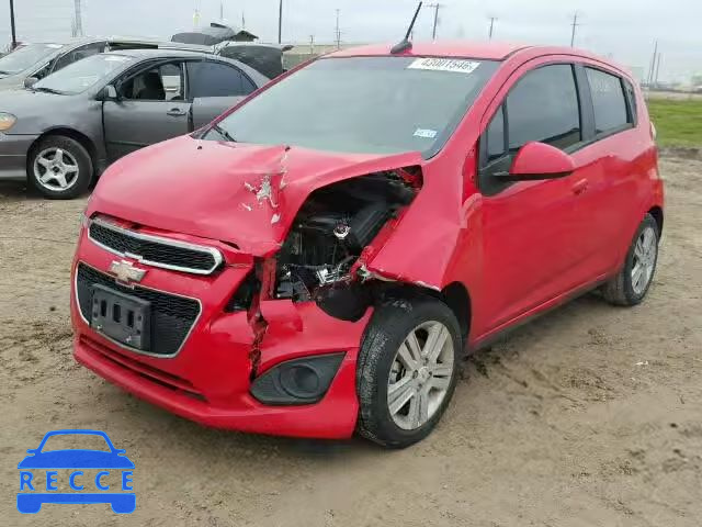 2013 CHEVROLET SPARK 1LT KL8CD6S91DC531429 зображення 1