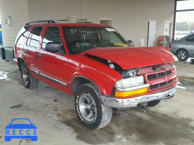 2000 CHEVROLET BLAZER 1GNCS13W0Y2129666 image 0