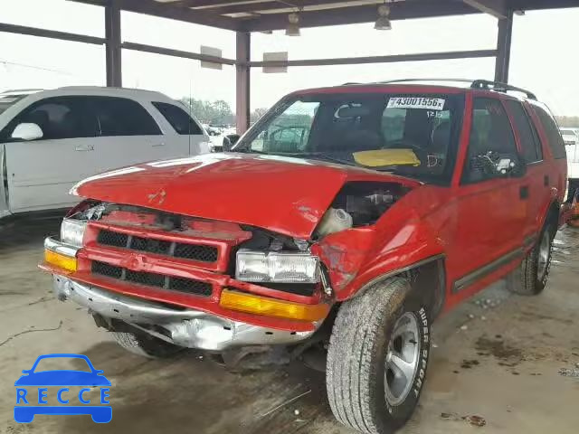 2000 CHEVROLET BLAZER 1GNCS13W0Y2129666 image 1