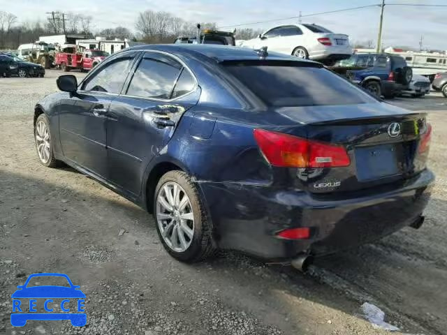 2007 LEXUS IS250 AWD JTHCK262375014949 image 2