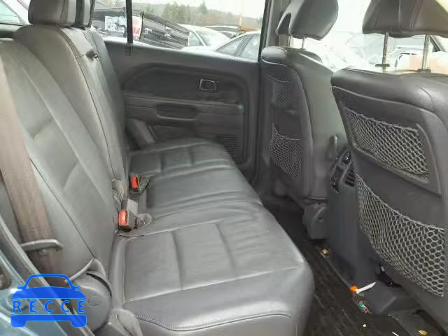 2008 HONDA PILOT EXL 5FNYF18768B021425 image 5