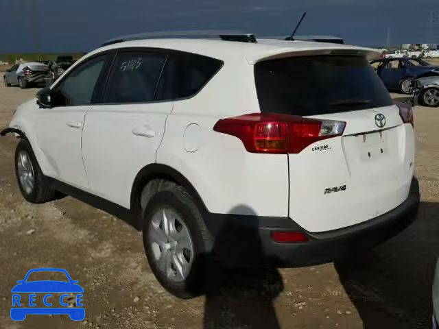 2013 TOYOTA RAV4 LE JTMZFREV0D5014620 зображення 2