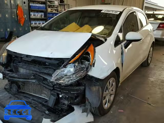 2014 KIA RIO LX KNADM5A34E6351331 image 1