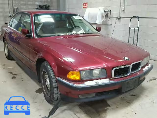 1995 BMW 740I AUTOMATIC WBAGF6322SDH08694 зображення 0