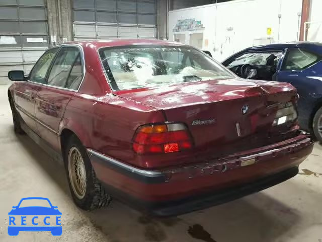 1995 BMW 740I AUTOMATIC WBAGF6322SDH08694 зображення 2