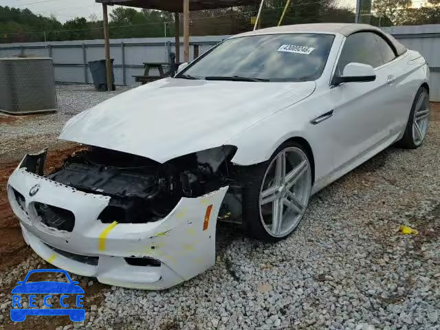 2012 BMW 650I WBALZ3C52CDL73336 image 1