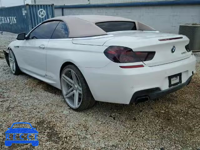 2012 BMW 650I WBALZ3C52CDL73336 image 2