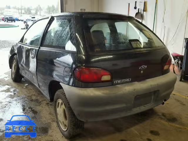 2000 CHEVROLET METRO 2C1MR2267Y6712736 image 2