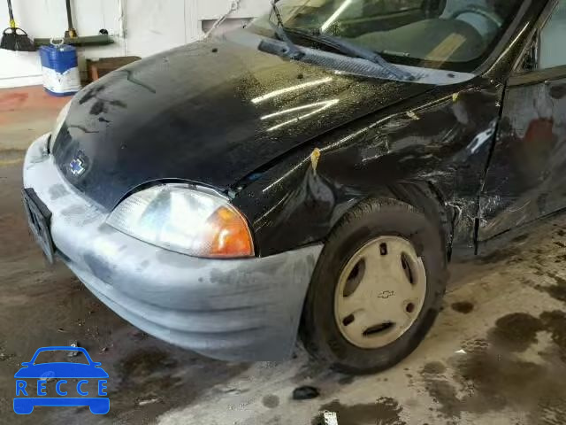 2000 CHEVROLET METRO 2C1MR2267Y6712736 зображення 8