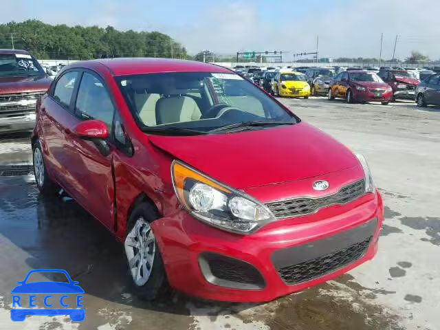 2013 KIA RIO LX KNADM5A32D6209591 зображення 0
