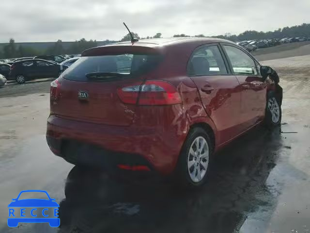 2013 KIA RIO LX KNADM5A32D6209591 зображення 3