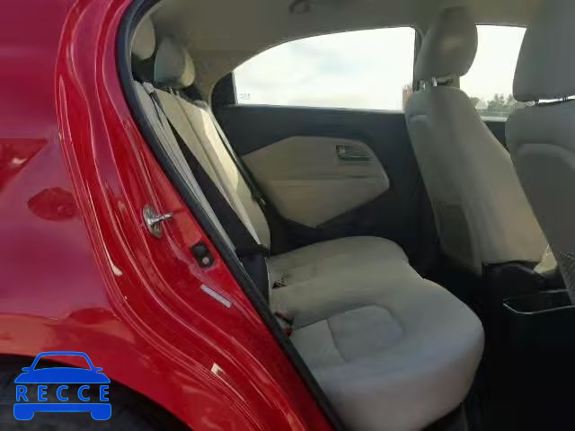 2013 KIA RIO LX KNADM5A32D6209591 зображення 5