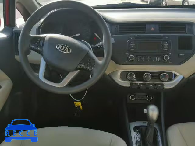 2013 KIA RIO LX KNADM5A32D6209591 зображення 8