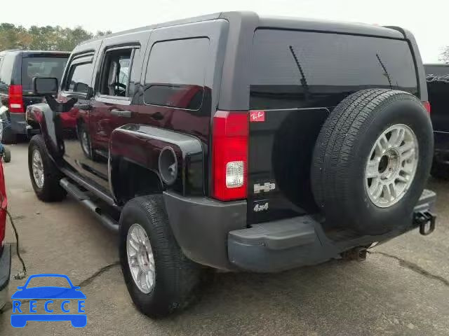 2008 HUMMER H3 SUV 5GTEN13EX88134119 image 2