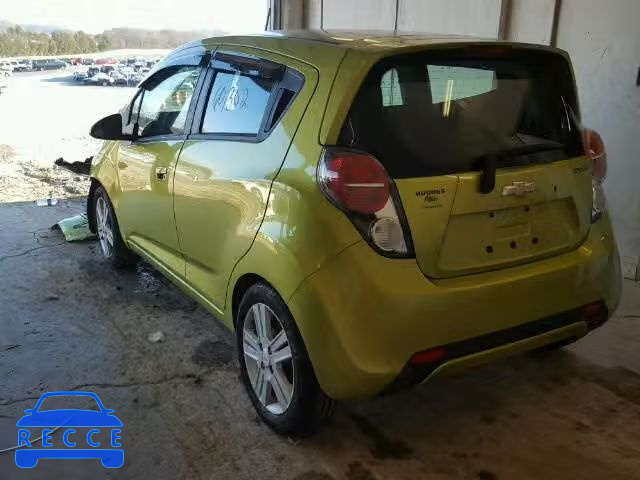 2013 CHEVROLET SPARK 1LT KL8CD6S9XDC600733 image 2