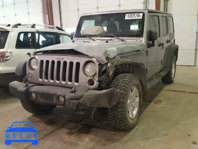 2014 JEEP WRANGLER U 1C4BJWDG5EL157061 image 1