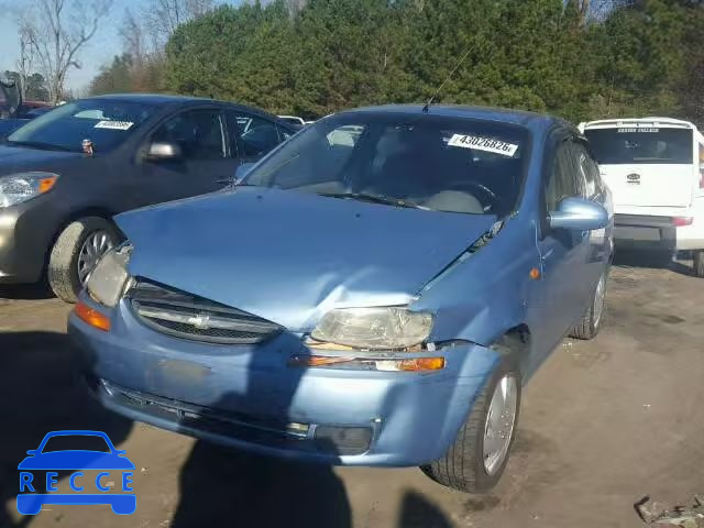 2004 CHEVROLET AVEO KL1TD52604B184633 зображення 1