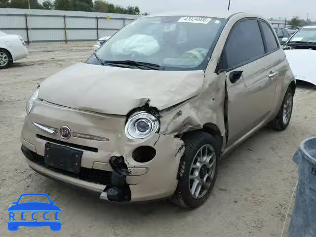 2012 FIAT 500 POP 3C3CFFAR3CT183790 зображення 1